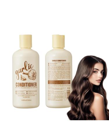 Zynewa Garlic Hair Conditioner hair mask with garlic hair mask antihair loss hair mask garlic hair conditioner intensive restorative hair treatment antihair loss strengthens and cares for damaged