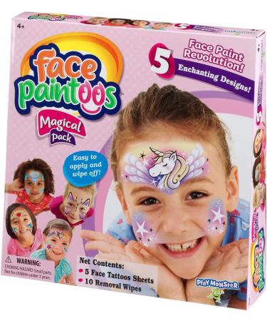 PlayMonster Face Paintoos Magical Pack - Creative Face Painting Kit - Buy Online on GoSupps.com