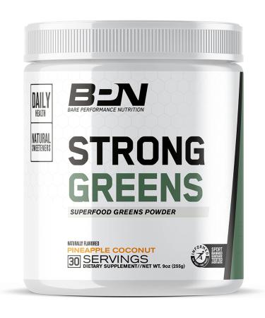 BARE PERFORMANCE NUTRITION BPN Vegan Vanilla Protein + Strong Greens Pineapple Coconut Bundle - Buy Online on GoSupps.com