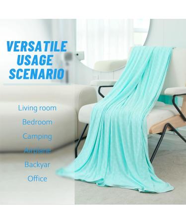 Checker Pattern Cooling Blanket - Double Side Cooling Effect - Queen Size 90x90 - Green Checkered Design - Buy Online on GoSupps.com
