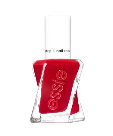 Maybelline Essie Gel Couture Longlasting High Shine No UV Lamp Required Nail Polish Deep Red Colour Shade 510 Lady in red 13.5 ml Matter of Fiction 1 count (Pack of 1)