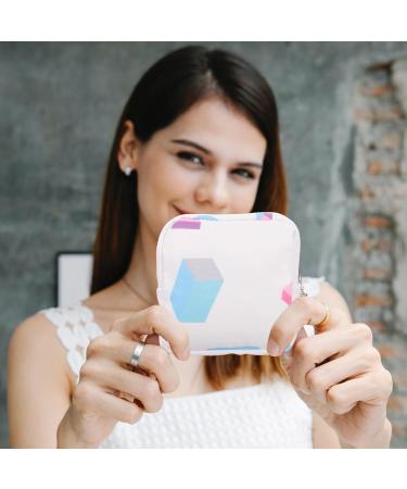 GLEAVI Sanitary Napkin Storage Bag - Menstrual Wipes Pouch & Handbag Organizer for Purses - Travel Cosmetic Carrying Case - Buy Online on GoSupps.com