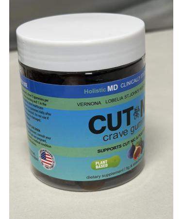 Best Quit Smoking products | Quit Vaping with 3 in 1 clinically studied Vernonia Cinerea St. John's Wort Ashwagandha | May help cut smoking | All-Natural | Sugar Free Gummies 60 counts (Berries) - Buy Online on GoSupps.com