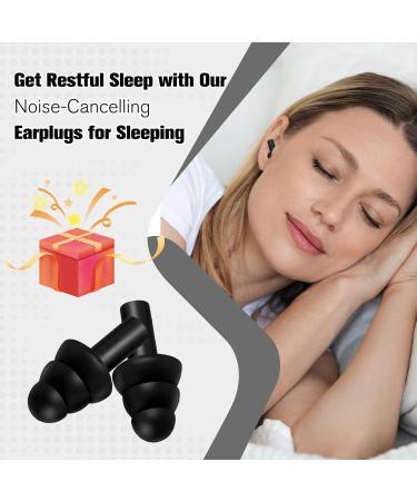 TrelaCo 200 Pairs Silicone Ear Plugs - Soft Reusable Waterproof for Sleeping Swimming and Noise Protection - Ideal for Music Concerts Hunting Shooting and Construction (Black - Buy Online on GoSupps.com