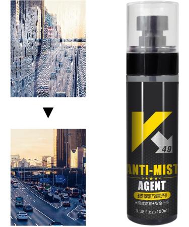 Car Defogger Spray | Glass Cleaner Spray - 3.38 Fl. Oz Instant Long Lasting Anti Fog Car Window Spray for Auto's & Windshield - Buy Online on GoSupps.com