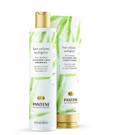 Pantene Bamboo Hair Volume Multiplier Shampoo for Fine Thin Hair - 9.6 Fl oz - Buy Online on GoSupps.com