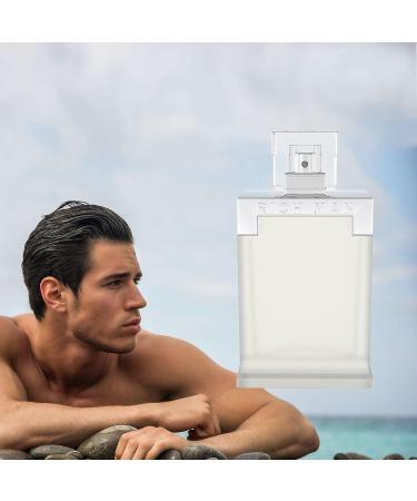 Rich Man Aqua 3.3 EDT 100 ml Men Floral Fresh Lavender Orange Pineapple Sandalwood 3.3 Fl Oz (Pack of 1) - Buy Online on GoSupps.com