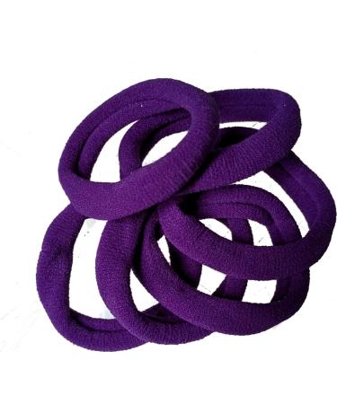 Buy Violet Jersey Hair Ties - No Hooks Perfect for All Hair Types | Fast International Shipping - Buy Online on GoSupps.com