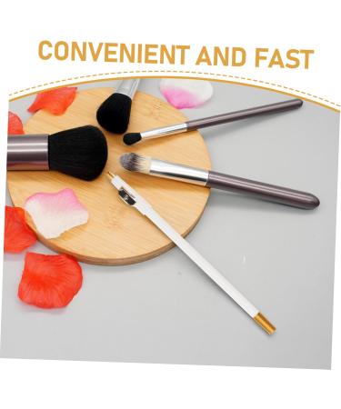 Hemoton 12pcs Eyebrow Pencil Sharpener Brow Pencil for Makeup Wood Brow Pencil Eyeliner Pencil Wooden White - Buy Online on GoSupps.com