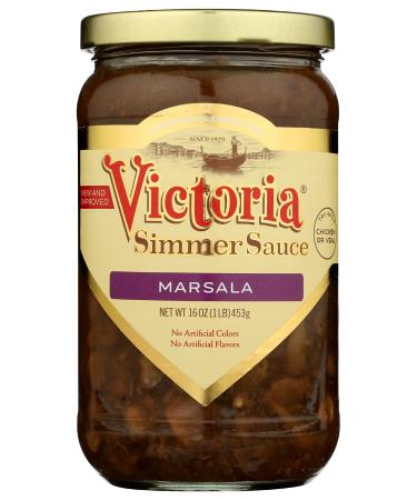 Victoria Marsala Simmer Sauce, 16 Ounce