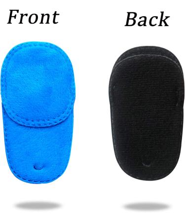 THSIREE 4 Pack Kids' Medical Eye Patches - Soft, Blue Eye Patches for Glasses, Lazy Eye & Strabismus Treatment - Buy Online on GoSupps.com
