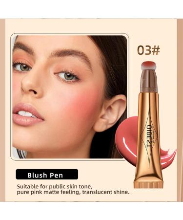 Beauty Highlighter Bronzer and Face Contour Highlighter Light Makeup for Women Men with Cushion Applicator 3 Pack - Buy Online on GoSupps.com