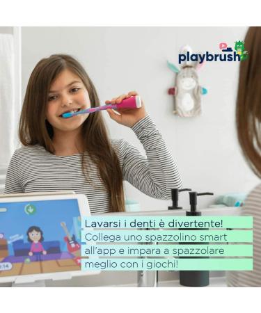 Playbrush Set - Transform Manual Toothbrushes into Game Controllers for Kids, Pink - 1 Unit - Buy Online on GoSupps.com