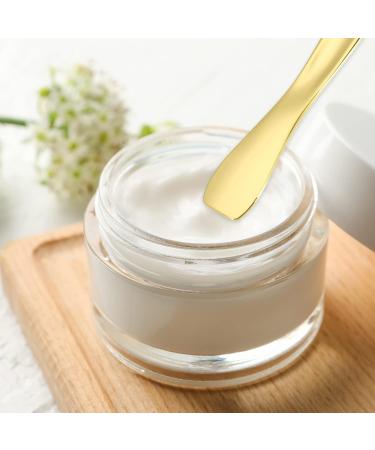 Buy VOCOSTE 3 Pcs Makeup Spatula Mini Spoon Set - Gold Tone Eye Cream Massage Sticks for Facial Cream - Zinc Alloy Heart Shape Beauty Tools - Buy Online on GoSupps.com