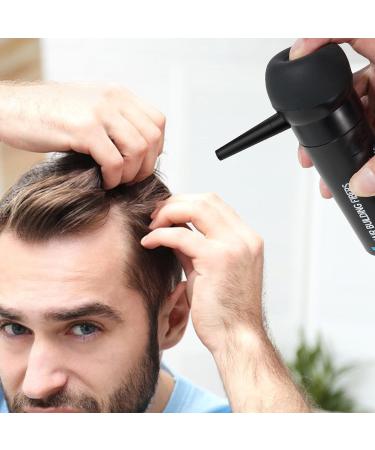 Professional Quality Black Hair Building Fibers Powder for Thinning Hair - Medium Brown - Hair Loss Concealer for Men and Women - Buy Online on GoSupps.com