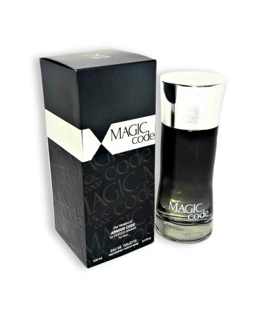 Magic Code for Men Eau de Toilette Pour Homme 3.4 Fl. Oz. Oriental Spicy fragrance for men. - Buy Online on GoSupps.com