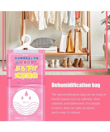 Juzinqu Moisture Absorber - 2-Pack Odor-Absorbing Dehumidification Bags for Home | Air Purification for Kitchen Bedroom Bathroom & Storage - Buy Online on GoSupps.com