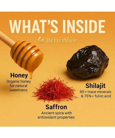 Premium Himalayan Shilajit Honey Sticks 30 Single-Use Packs | Raw Organic Honey + Top Himalayan Shilajit Resin | 85+ Trace Minerals & 70%+ Fulvic Acid for Energy Immunity Vitality (Pack of 5) - Buy Online on GoSupps.com
