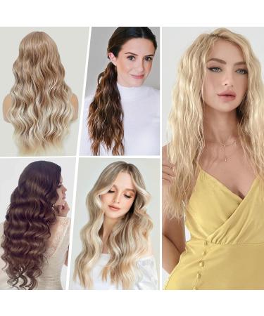 janelove 3 Barrel Hair Waver 25mm Beach Wave Hair Curler with 2 Temperature Adjustments Ceramic Curling Iron with Heat-Resistant Glove for Long Medium Short Hair - Buy Online on GoSupps.com