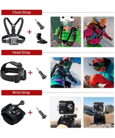 Action Camera Accessories Kit for GoPro & More - Mountdog Accessory Bundle Set - Buy Online on GoSupps.com