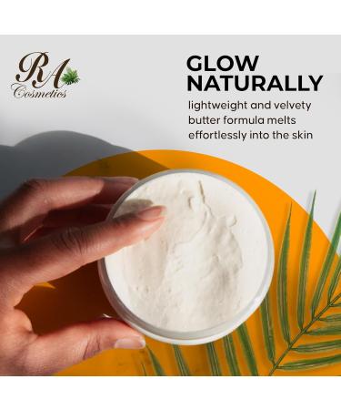 RA COSMETICS 100% African Shea Butter Whipped Lavender 12 oz - Natural Moisturizer for Skin and Hair - Buy Online on GoSupps.com