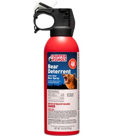 Counter Assault 10.2 Oz Bear Spray in Partial Blister