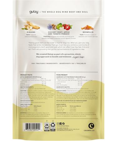 Crumps' Naturals Gutsy-Happy Bites 10oz/284g - Buy Online on GoSupps.com