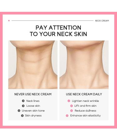 Neck Firming Cream Lifting Sagging Skin Neck Cream Saggy Skin Anti Aging Neck Cream Anti Wrinkle Neck Moisturizer Cream for All Skin Types - Buy Online on GoSupps.com
