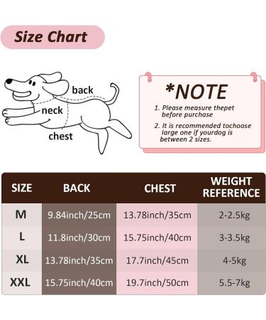 Lyneun Dog Jumper Thick Dog Sweater Warm Sweater Coat Soft Puppy Jumper Dog Winter Clothes Cute Warm Dog Pullover for Dog (Pink XL) XL Pink - Buy Online on GoSupps.com
