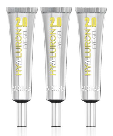Pack of 3 Quench your skin's thirst Hyaluron 2.0 Eye Gel Alcina 15 ml each 45 ml