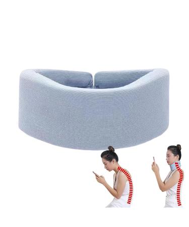 Cervical Neck Brace Adjustable Neck Collar Comfortable and Breathable | Neck Brace for Sleeping Cervical Neck Pillow Relieves Pressure in Spine for Work Travel - Buy Online on GoSupps.com