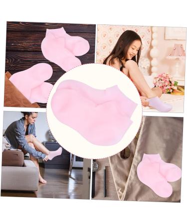 minkissy 1 Pair Protective Socks Women Socks Anti Dry Sock Heel Socks Heel Boots Exfoliating Dry Feet Socks Sock for Rough Skin Sock for Feet Cracked Nursing Socks Pink Miss Elasticity Sebs - Buy Online on GoSupps.com