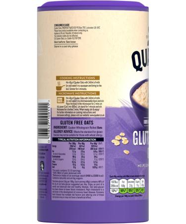Quaker Gluten Free Original Porridge Oats 510 g (Pack of 5) - Buy Online on GoSupps.com