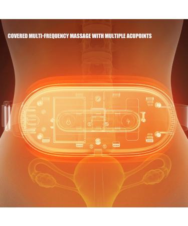 Portable Heating Pillows for Cramps & Back Pain - 3 Gears Fast Warming Intelligent Massage | Pink Electric Waist Belt Gifts for Women & Girls - Buy Online on GoSupps.com