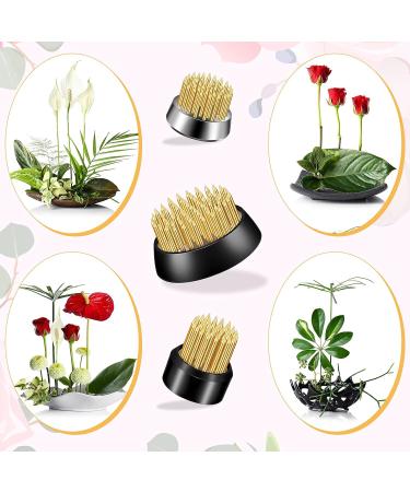 12-Piece Gold Flower Frogs for Arrangements - Floral Pin Holders for Vase Ikebana Decoration - Japanese Flower Holder Set (0.91-1.34 Inch) - Buy Online on GoSupps.com