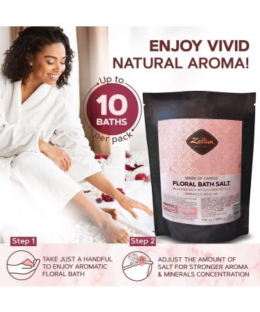 Premium Pink Bath Salts for Women | Relax & Rejuvenate | International Shipping - Buy Online on GoSupps.com