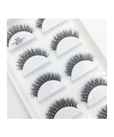 UAMOU 10/50 Boxes 37 Style 5 Pairs Natural 3D False Eyelashes Makeup Fake Eye Lashes Faux Cils Make Up Beauty Maquillaje Cheerfully (Color : 5Pairs S07 Size : 20 Boxes 100Pairs)