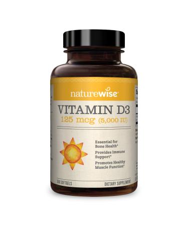 NatureWise Vitamin D3 5000 IU - 360 Count