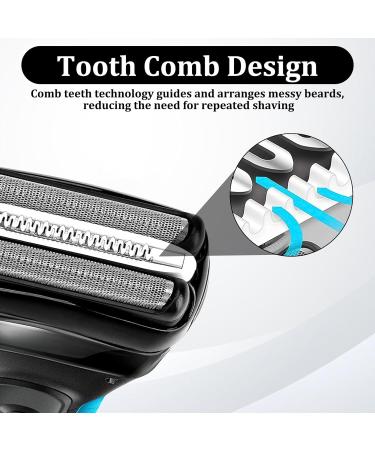 Inbalm 32B S3 Replacement Shaver Head Compatible with Braun Series 3 - Fits 370CC, 390CC, 3050CC, 300s, 320s, 3010s, 3090s - Shaver Accessories - Buy Online on GoSupps.com