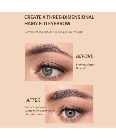 Clear Brow Gel | Clear Brow Glue for Eyebrow Shaping - Long Lasting Eyebrow Shaping Glue with Brush Sweat-Proof Eyebrow Styler to Create Wild Eyebrows Fanelod - Buy Online on GoSupps.com