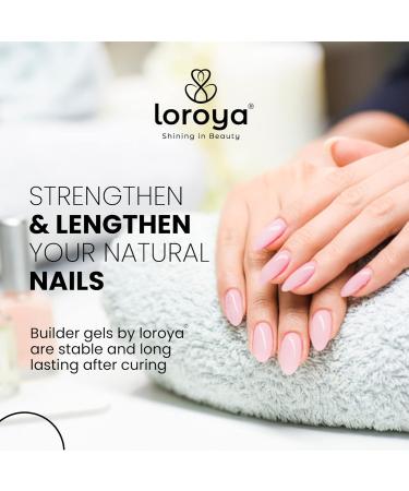 loroya LED/UV Builder Gel Boost Cover 50 g Builder Gel Nail Extension Nail Manicure - Buy Online on GoSupps.com