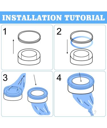 NizirioOo 10-Pack Diaper Pail Refill Film | Odor-Tight Cassettes for Tommee Tippee Sangenic Tec - Buy Online on GoSupps.com