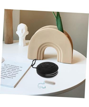 Kombiiuda Storage Organizer Box for Menstrual Cups Travel-Friendly Cup Carrier | Black 1 Pack - Buy Online on GoSupps.com