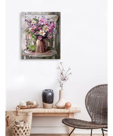 Flowers DIY Oil Painting by Numbers | Paint by Numbers for Adults | 16x20 Inch Canvas | MT10940 - Buy Online on GoSupps.com
