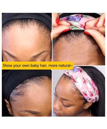 Curly Headband Wig 16 Colored 4/27 Balayage Honey Blonde Highlights Half Wig for Black Women - Real Remy Hair Deep Wave - No Lace Front - Buy Online on GoSupps.com