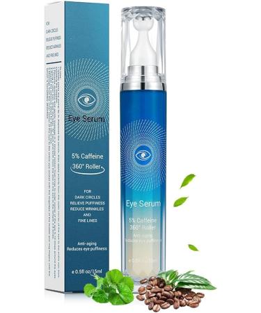  PCC PTYXIS 5% caffeine eye essence dark circles and puffy eye cream including a 360 massage ball an anti-aging and anti-wrinkle essence can reduce fine lines (15 g) - Buy Online on GoSupps.com