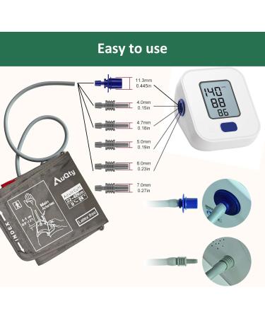 XXL Blood Pressure Cuff 9-24 Inches | Compatible Replacement Cuff with 6 Connectors for Normal & Big Arms - International Shipping Available - Buy Online on GoSupps.com