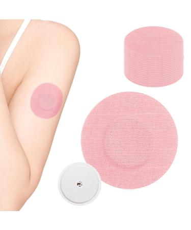 30 pieces of pink waterproof freestyle libre 3 plasters fixation sensors fixing plasters self -adhesive skin -friendly plasters for freestyle libre 3