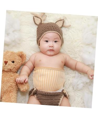 Totority 3pcs Baby Belly Button Band Set | Cotton Infant Belly Protector for Colic Calm & Tummy Control | 38.5X12CM - Buy Online on GoSupps.com