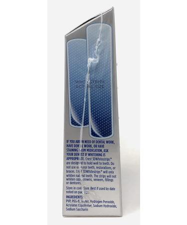 Crest 3D Whitestrips Supreme Bright Boost Teeth Whitening Strips - 7 Treatments, 14 Count | 8 Levels Whiter | Pack of 1 - Buy Online on GoSupps.com